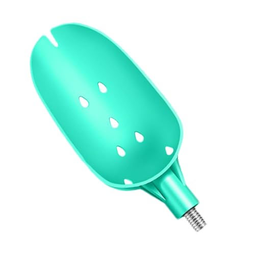 Fishing Feeder Throw Spoon - Multipurpose Outdoor Fishing Shovel Ice Fishing Scooper,Portable Bait Casting Scoop Fishing Tackle Accessory for Sea Fishing Ice Fishing