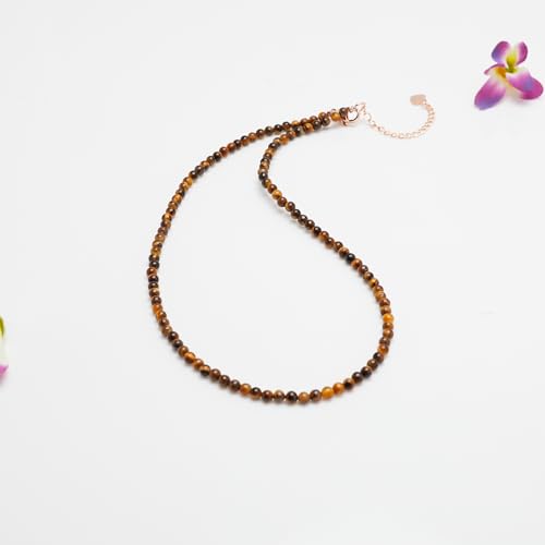 Collier agate verte en petites perles : cadeau idéal fille