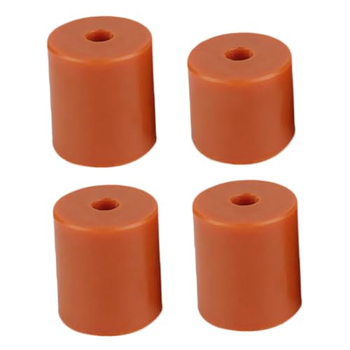 Anneome 4pcs Printer Heat Bed Parts Hot Bed Leveling Column Heat-resistant Silicone Buffer Easy Install Mounts