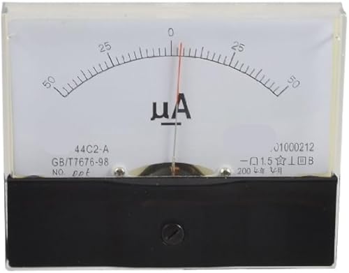 Ampèremètre CC bidirectionnel 44C2 boîtier robuste haute sensibilité 100 µA