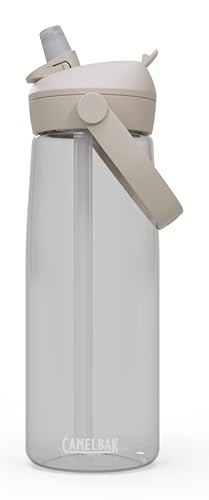 Image of CamelBak Thrive Flip Straw Water Bottle 25oz, Clear