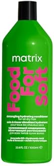 Matrix Food for Soft Detangling Hydrating Conditioner for Dry Hair, with Avocado Oil and Hyaluronic Acid, 1 Litre