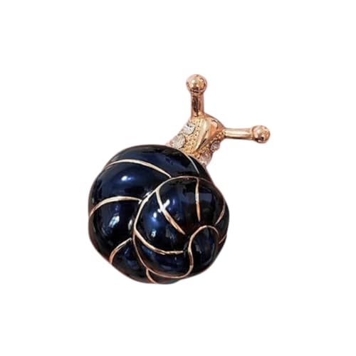 Broche de maintien pour gilet et cardigan contre les cols ouverts, motif bleu