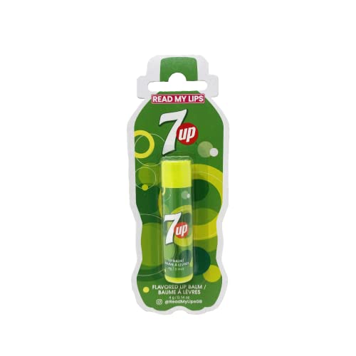 Read My Lips 7Up Flavoured Lip Balm, formulated with bees wax to keep your lips moisturised, 4g