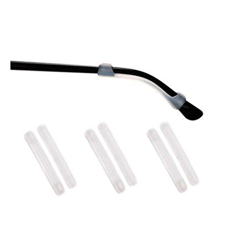 GOHAN メガロック めがね固定 すり落ち防止 3-10mm white 3ペア