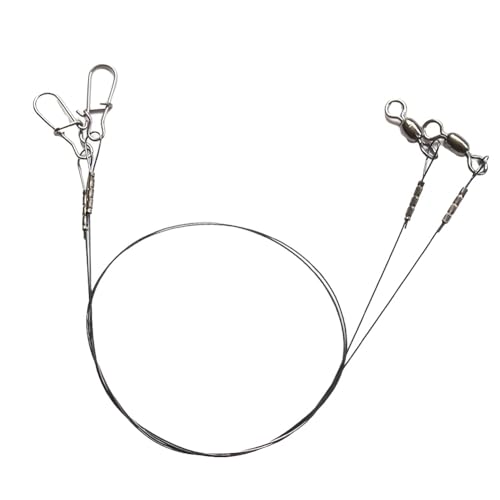 Cuerda de Pesca con Plomo de Titanium 30cm 14kg miniatura 2