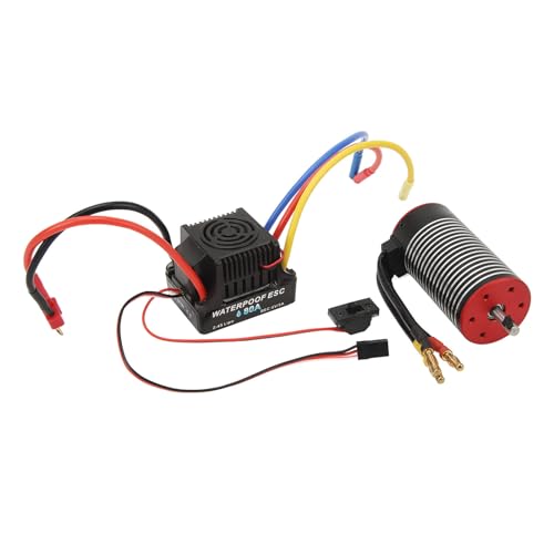 Moteur Brushless S3670 étanche combo ESC 120A Alomejor pour réparer et booster votre voiture RC