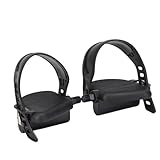 ideamall エアロバイク ペダル 互換品 自転車 キックバイク 交換 左右 ペアセット 9/16 ネジ径約14.2mm