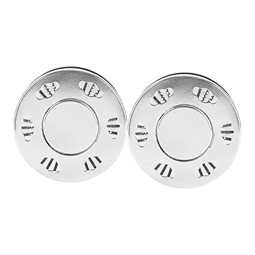 SOESFOUFU 2pcs Anti-Scald Box Moxa Candle Can Steel Holder Massage Tools Rotary Tool Cover Tool Therapy Tool Stainless Steel Silver