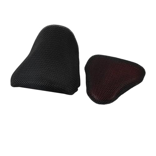 Funda de asiento para Benelli TNT125 cojín protector de moto negro 6
