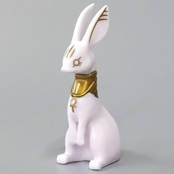 フランス製 手描きウサギフィギュア Amazon.co.jp: 電脳大工 エジプト神 フィギュア ウェネト 細 黒+白 2