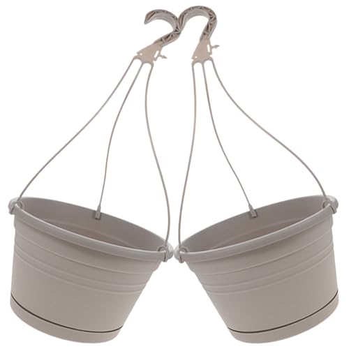 Happyyami 2piezas Maceta Colgante De Pared De Clorofito Cestas Colgantes para Plantas Jardineras De Interior para Balcón o Patio