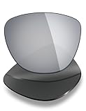 Mryok Polarized Replacement Lenses Compatible with Oakley Frogskins OO9013 Sunglasses, HD Polarized, UV Protection, Impact Resistant & Perfectly Fit - Silver Titanium