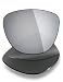 Mryok Polarized Replacement Lenses for Oakley Frogskins - Silver Titanium