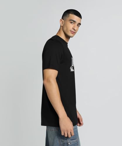 Image of Puma Men's Cotton Regular Fit T-Shirt