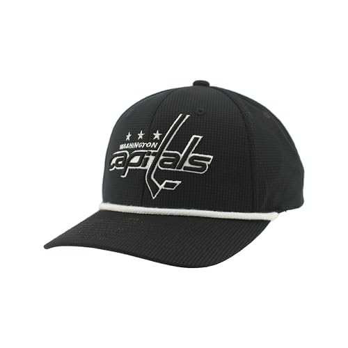 Washington Capitals NHL Officially Licensed Rope Hat Snapback Backspin Contrast