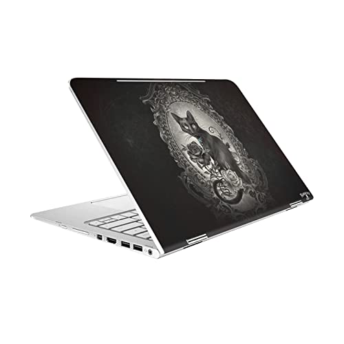 Autocollant HP Spectre Pro X360 G2 pour masquer les rayures avec style chat gothique