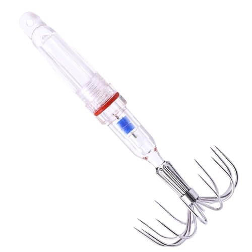 Leurres Hameçons Lumineux pour Calamars, Appâts de...