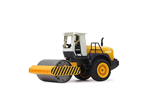 JAMARA 410011 - Straßenwalze 1:20 m. Rüttelfunktion 2,4G - Vibrationsmotor in der Walze, realistischer Motorsound, Hupe… – Bild 4