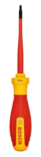 Bosch Professional tournevis VDE plat TX10x75 certifié jusquà 1 000 V isolé avec un élastomère thermoplastique TPE - vue 5