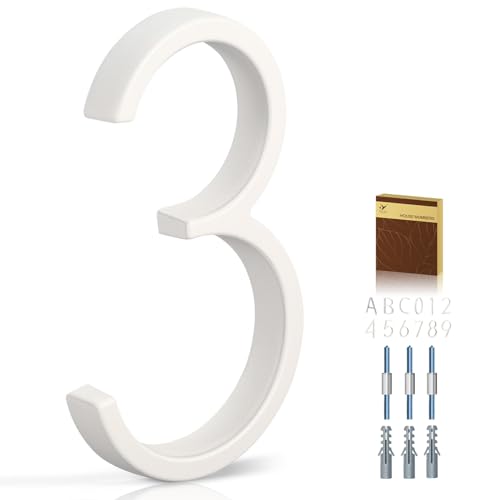 YIPLED House Numbers Outside