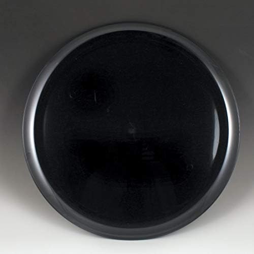 Sovereign Black Plastic Round Tray, 18" (1 Pc.) - Elegant Design, Perfect Serving Platter for Social Gatherings, Catering, Parties, Events, & Everyday Use