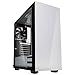 Produktbild KOLINK Stronghold Midi-Tower Mini-ITX bis E-ATX, PC Hülle mit Seitenfenster, Tempered Glass Computergehäuse, PC Case Computer Gehäuse mit lüfter, Weiß, Stronghold White