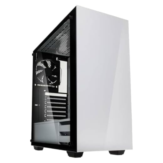 Kolink STRONGHOLD WHITE Midi-Tower PC-box white, black 2 vorinstallierte fan, Pagesfenst