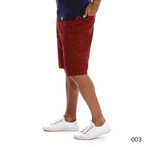 Kit com 5 Bermudas Masculinas Sarja Brim Coloridas Baratas Tamanho:40