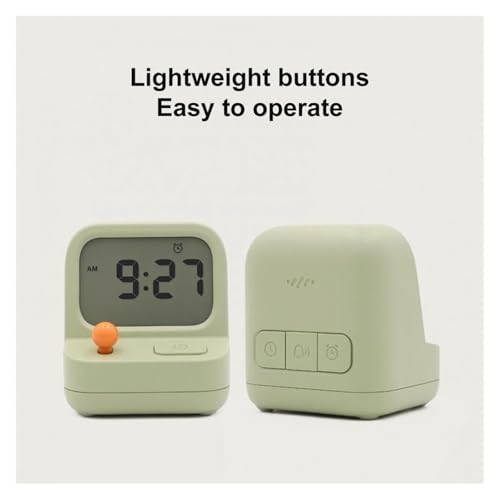 Reloj despertador digital con volumen ajustable para no quedarte dormido 7