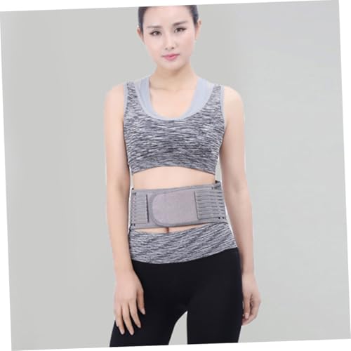 Faja lumbar ajustable con carbón de bambú para cintura unisex miniatura 4
