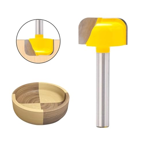 Fraise à graver bois 8mm pour creuser sans brûler vos bols et plateaux