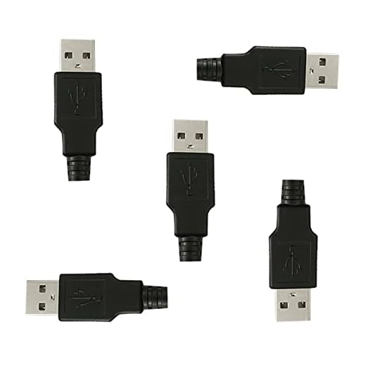 DIY USB Type A Male Connector Kit