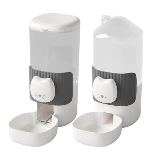 Distributeur d'eau et de nourriture pour chat et chien grande capacité - 2