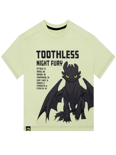 How To Train Your Dragon Shirt, Toothless Kids Tshirt, Short Sleeve Boys Shirt for Summer, Cotton Boys T-Shirt - Main Image