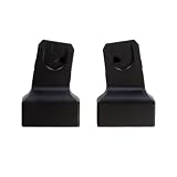 hauck Adapter voor babyautostoelen Vision X, Saturn R, Apollo, compatibel met babyzitje Drive N Care, Maxi Cosi en anderen, 1 paar, zwart