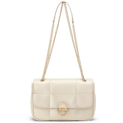 Cnoles Crossbody Bags for Women Fashion Leather Shoulder Bag with Chain Strap Trendy Clutch Purse Satchel Purse Handbag - Main Image