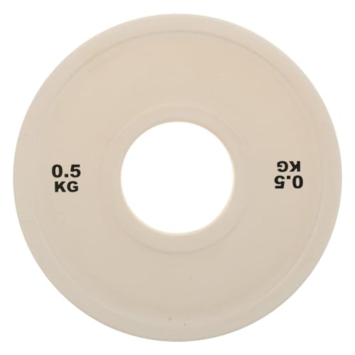 Disques d'haltères 0,5 kg pour éviter les blessures lors de la surcharge progressive