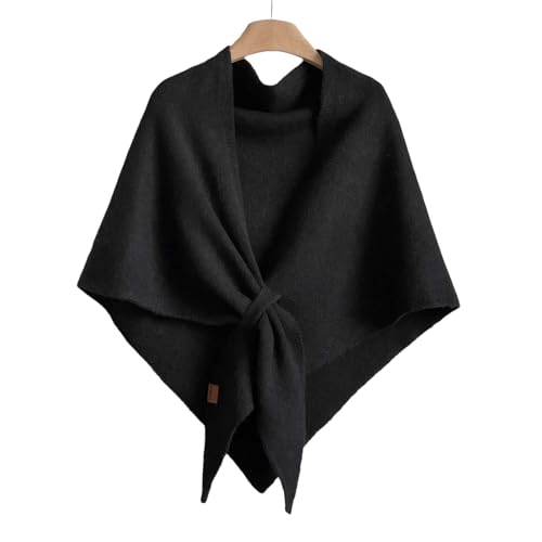 Pashmina Wraps for Women 2025 Comfortable Knitted Cashmere Sweater Shawl Top Casual Soft Cardigan Cape Scarf2
