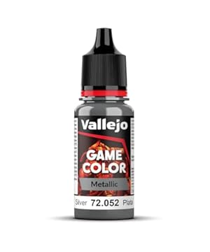 Vallejo Game Color 17 ml Acrylic Paint - Silver