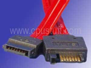 Cable Extensor Interno SATA 7 Pin 12 Pulgadas Macho a Hembra miniatura 2