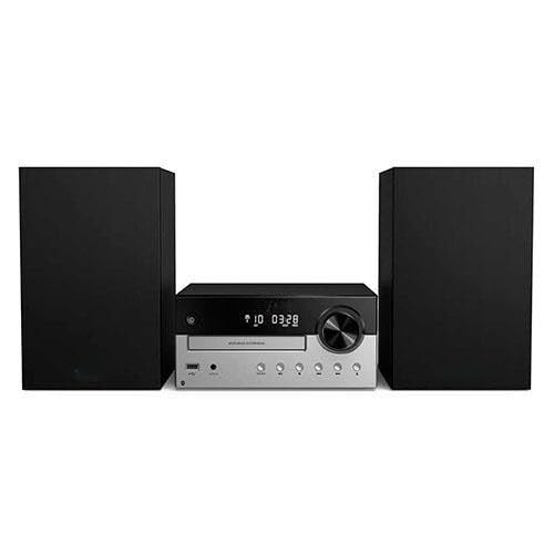 Micro chaîne Bluetooth 60 W avec Port USB, Lecture de Musique et connectivité sans Fil, idéale pour écouter de la Musique à la Maison.