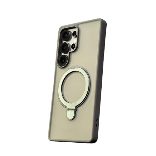 Étui magnétique pour Samsung Galaxy S22 5G et S23 S24 S25 Coque gris MagSafe