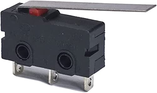 Micro-interrupteur KW11-3Z à long levier 5A 250VAC pour circuits électroniques (Lot de 10 pièces)