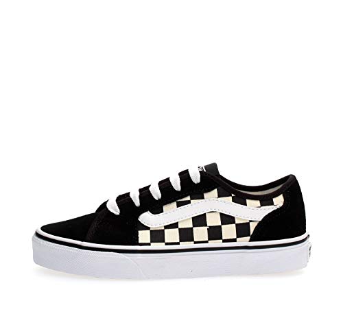 Vans Filmore Decon Damen Sneaker, Checkerboard Black White, 39 EU