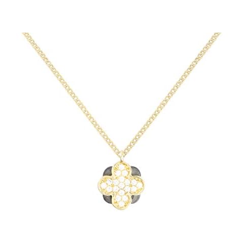 Colgante de oro con circontas Pedralbes de Rosa de Barcelona Cover