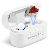 ITE Hearing Aids,Rechargeable Hearing Aids Amplifier for Seniors & Adults,16 Channel Digital Chip Volume Control,Noise Cancelling,CIC Hearing Aids