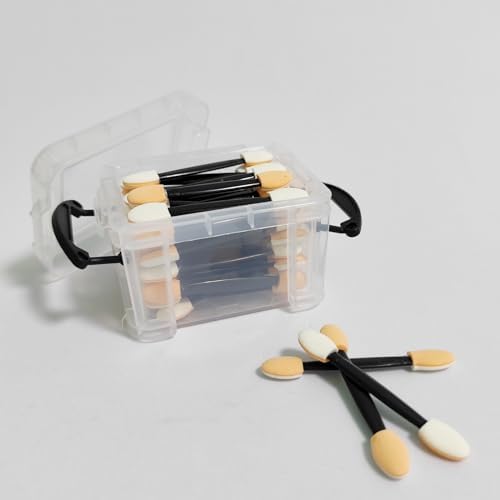 Eyeshadow Applicators, 50pcs Dual Sides Eye Shadow Sponge