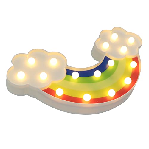 Lámpara de noche led nube decorativa portátil multicolor