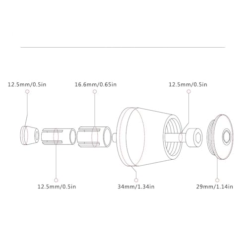 Empuñaduras de manillar 22mm para restaurar moto Suzuki Bandit GSF 5